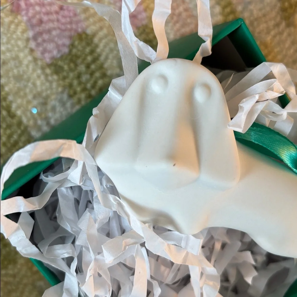 Jonathan Adler Porcelain Ornament HOUND NWT in box